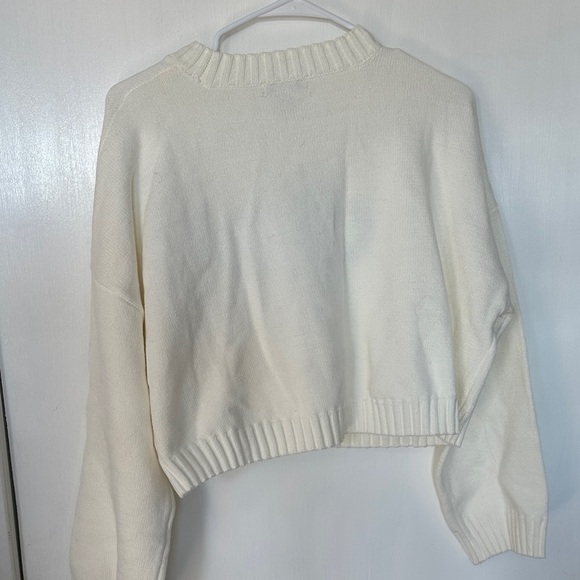 Sincerely Jules Cream and Black Ciao Sweater - Picture 5 of 5